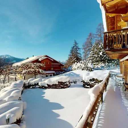 At The Bottom Of The Slopes In Crans-montana, Cosy Atmosphere Apartamento